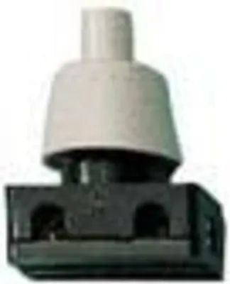 Produktbild von Kopp Einbau-Druckschalter 1polig Ausschalter 2 Stück Weiß 250V 2A