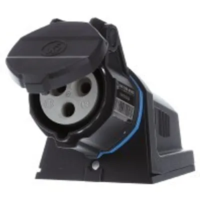 Obrázek produktu pro CEE NEO nástěnná zásuvka 16A 3P 6h IP54 - Pevná zásuvka CEE FW110306SK