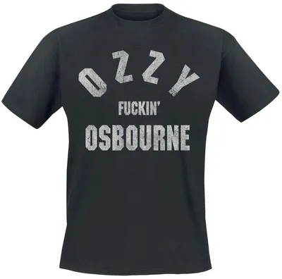 Produktbild von Ozzy Osbourne T-Shirt Herren Ozzy Fuckin' Osbourne schwarz M