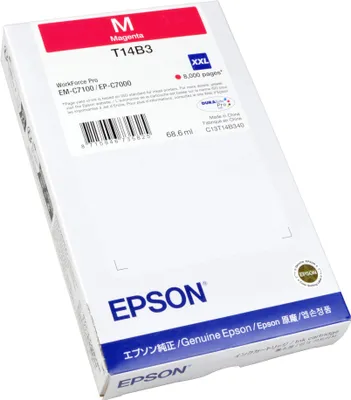 Produktbild von Epson C13T14B340, Hohe (XL-) Ausbeute, Magenta, 1 Stück(e), Einzelpackung