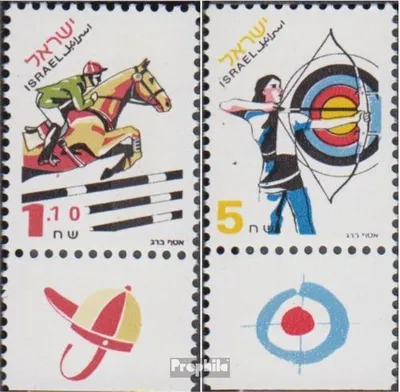 Produktbild von Briefmarken Israel 1997 Mi 1414-1415 mit Tab (kompl.Ausg.) postfrisch Sport