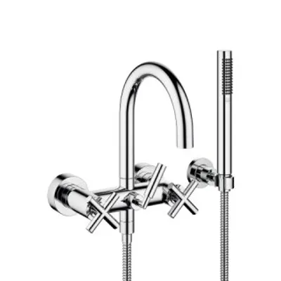 Zdjęcie produktu dla Dornbracht bateria wannowa do montażu ściennego Tara. chrom, 25133892-00