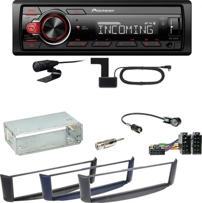 Produktbild von Pioneer MVH-330DAB Bluetooth Digitalradio Einbauset Smart ForTwo 450