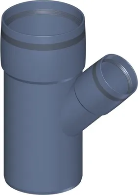 Produktbild von Poloplast POLO-KAL XS, Abzweig, DN 90, 50, 45, 1 Stk.