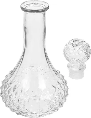 Image de Carafe à whisky Famanu, design élégant, 500 ml, transparente