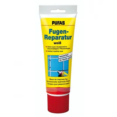 Produktbild von Pufas Fugen-Reparatur 400g, weiss