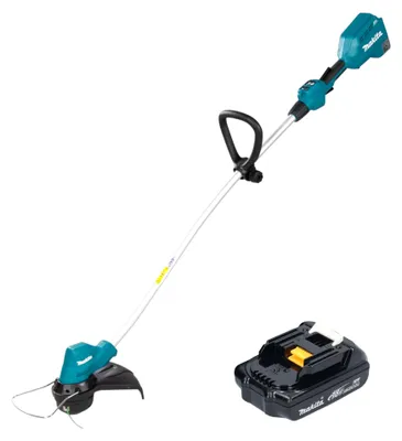 Zdjęcie produktu dla Makita DUR 189 Y akumulatorowa podkaszarka do trawy 18 V 300 mm bezszczotkowa + 1x akumulator 1,5 Ah - bez ładowarki