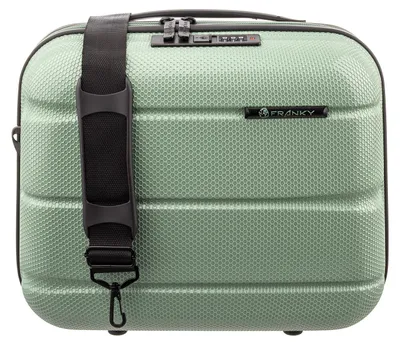 Produktbild von Franky ABS13 Beautycase Handgepäck Hartschale mit TSA-Schloss light green