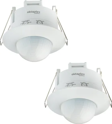 Oktaplex Ina 2 Pack Indoor Motion Detector, 360 Degree, 8 Metre - View #4