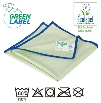 Produktbild von Unger Green Label Mikrofasertuch, 60 x 80 cm | 1 Stück