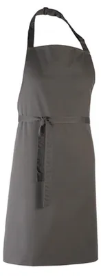 Produktbild von Premier Workwear PR150 | Latzschürze ŽColoursŽ - Waschbar bei 60 °C - Farbe: Dark Grey (ca. Pantone 431) - Größe: 72 x 86 cm