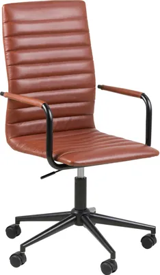 Produktbild von Windsor Bürostuhl - verstellbar - Kunstleder cognac