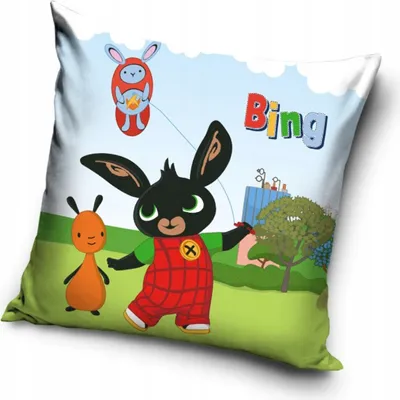 Produktbild von Polyester-Kissenbezug 40x40 Bing mit Drachen