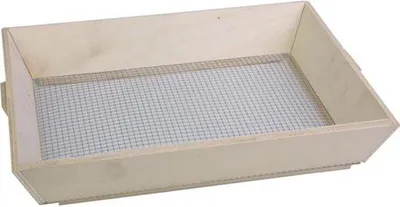 Immagine prodotto di Griglia, 20 x 32 cm, marrone, 40 x 29 x 7 cm, 843