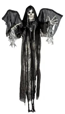 Produktbild von Sensenmann Hängefigur mit Licht & Soundeffekt