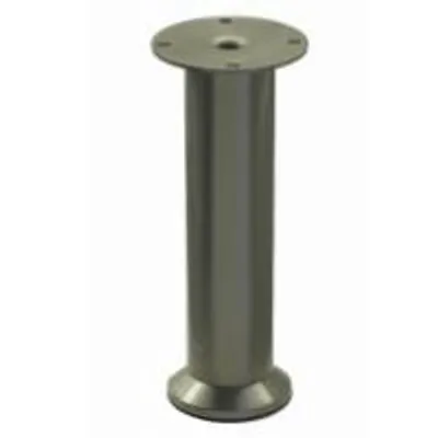 Produktbild von Möbelfuß Metall Edelstahl höhenverstellbar 150-170 mm