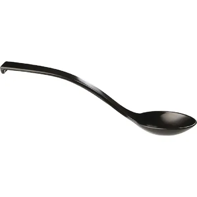 Produktbild von Lahôdková lyžička APS z čierneho plastu SAN, sada 6 ks Veľkosť lyžičky Ø 6 cm, dĺžka 23 cm
