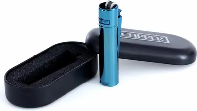 Produktbild von Clipper Metall Feuerzeug: Deep Blue