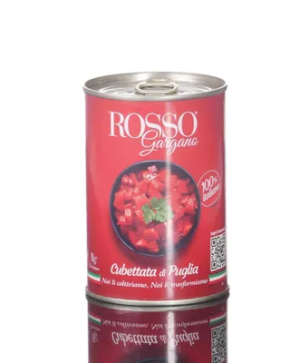 Produktbild von Würfeltomaten aus Apulien 400g - Rosso Gargano