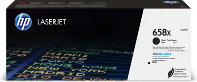 Produktbild von HP 658X Black LaserJet Toner Cartridge