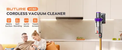 Obrázok produktu pre Bezdrôtový ručný vysávač - VC80 - 450 W - 48 kPa - nádoba na prach 1,5 l - HEPA filter - bez vreciek - multifunkčná hubica