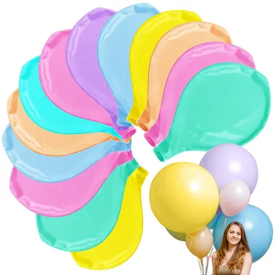 Produktbild von Riesen-Luftballons - 18 Zoll Durchmesser - Set aus 18 Stück - Latex - für Dekorationen und Veranstaltungen