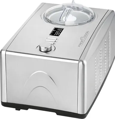 Obrázek produktu pro ProfiCook PC-ICM 1091 N, Kompresorový zmrzlinovač, 1,5 l, 1 misky/misek, Nerezová ocel, 25 min, LCD