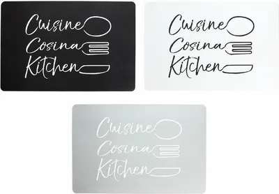 Produktbild von 3er Set Tischset "Kitchen", 43 x 30 cm, von Tognana