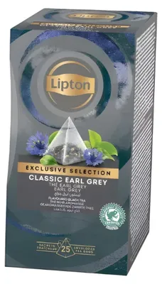 Produktbild von Lipton Tee Exclusive Selection Earl Grey (6x25 Stück)