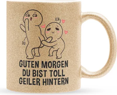Produktbild von 22Feels Glitzertasse Gold Paar Jahrestag Geschenk Hochzeitstag Ehefrau Ehemann Valentinstag Sie Ihn Freund Freundin Geburtstag Weihnachten Liebe Paar Geschenkidee Bürotasse
