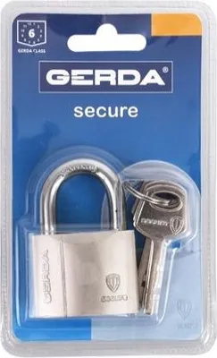 Image de GERDA cadenas 40 KSWS Cadenas sécurisé et renforcé S40, code EAN 5903373009449