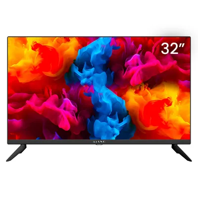Produktbild von Kiano 32 Zoll LED Fernseher HD Ready - DVB-T2/S2 - 81,3 cm - Dolby Digital Plus - PVR USB Aufnahme - 3x HDMI - VESA 100x100 - Slim TV