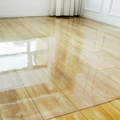 Produktbild von Transparente Fußmatten für Holzböden (80 x 80 cm)