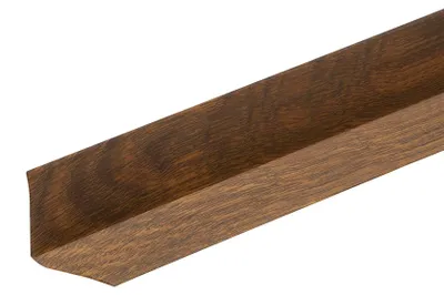 Zdjęcie produktu dla Taśma przypodłogowa PVC 24x28mm Cezar Kasztan Wenge Mat 5m