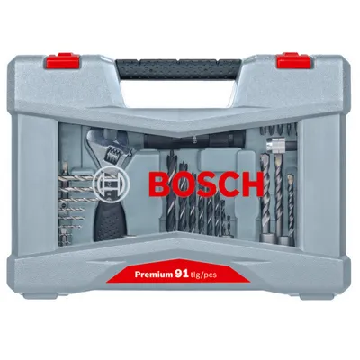 Produktbild von 91-tlg. Premium X-Line Bohrer- und Schrauber-Set