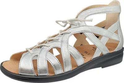 Immagine prodotto di Ganter Damen Riemchensandalen Sonnica 32503-5, 32503-5.5, 32503-6, 32503-6.5, 32503-7, 32503-7.5, 32503-8, 32505-5, 32505-5.5, 32505-6, 32505-6.5, 32505-7, 32505-7.5, 32505-8, 32505-8.5 GAN-202880 argento 8