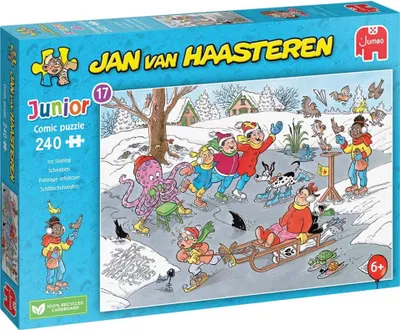 Image de Jan van Haasteren Junior - Patinage sur glace, 240pcs.