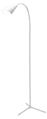 LED Stehleuchte, verstellbar, 4-Stufen-Dimmung, 3500K/6000K, weiß