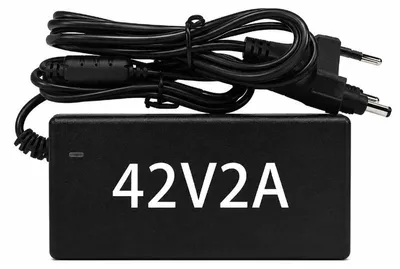 Produktbild von Lithium-Ionen-Akku-Ladegerät - 10S2P - 42 V - 2 A - Für 36 V 100 Ah Akku - Für Elektroroller und E-Bike
