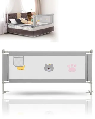 Productafbeelding van Hoogte Verstelbaar Babybedhek met Ademend Net