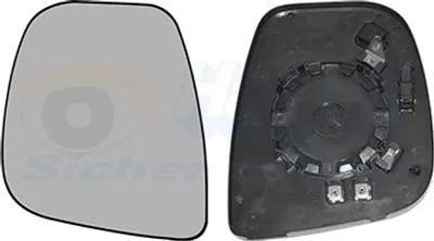 Produktbild von VAN WEZEL Spiegelglas Außenspiegel Links für OPEL Vivaro C Kastenwagen (K0) Konvex Beheizbar 0944837