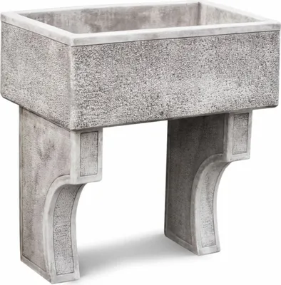 Produktbild von Casa Padrino Jugendstil Gartenspüle Antik Grau 80 x 50 x H. 90 cm