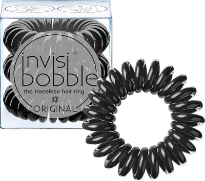 Produktbild von InvisiBobble Original True Black Haargummi