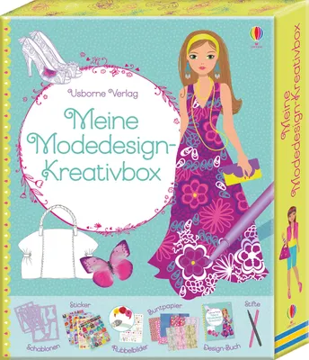 Produktbild von Meine Modedesign-Kreativbox, Bastelset