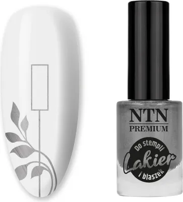 Produktbild von NTN Premium Silber Stempel- und Plattenlack 7 ml Nr. 91