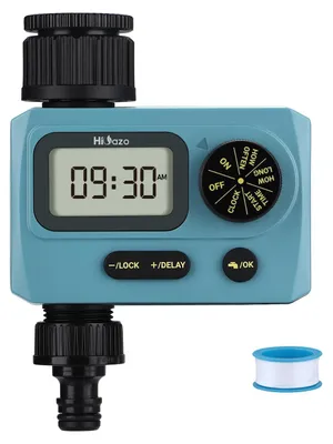 Bewässerungscomputer, programmierbarer Timer, Regenverzögerung, 1 Zone