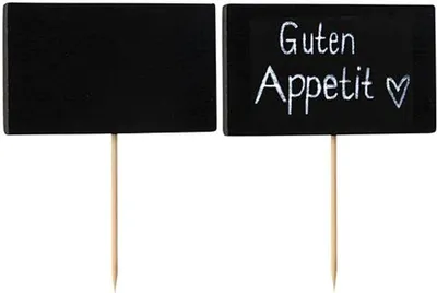 Produktbild von Fingerfood - Picker 9 cm "Blackboard"
