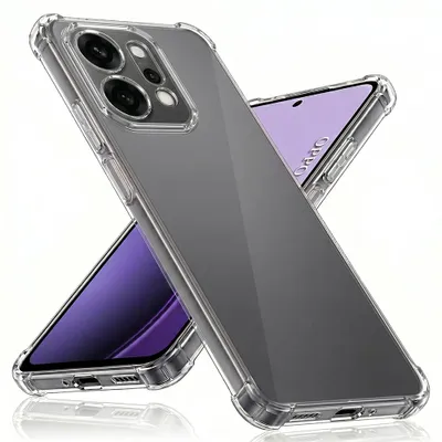 Obrázek produktu pro Techsuit – odolný průhledný silikonový obal pro Oppo Reno14 Pro – průhledný