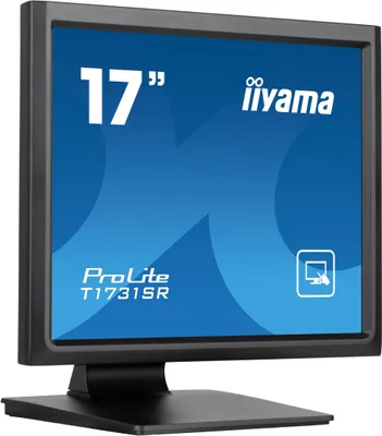 Produktbild von iiyama ProLite T1731SR-B1S, 43,2 cm (17"), 1280 x 1024 Pixel, SXGA, LCD, 5 ms, Schwarz