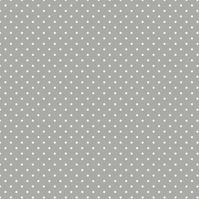 Produktbild von 20 Servietten White Dots on grey - Kleine weiße Punkte auf grau 33x33cm